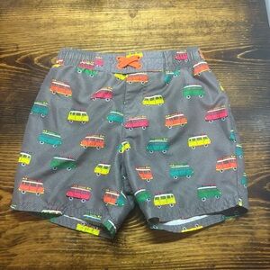 Cat & Jack Gray Swim Trunks Size 3T‎